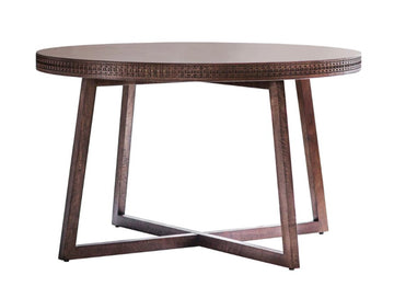 GA Boho Retreat Round Dining Table