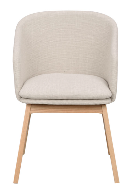 RO WINDHAM ARMCHAIR BEIGE/OAK