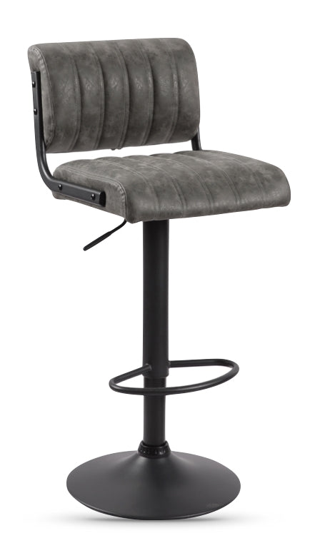 AM Leather Paris Bar Stool