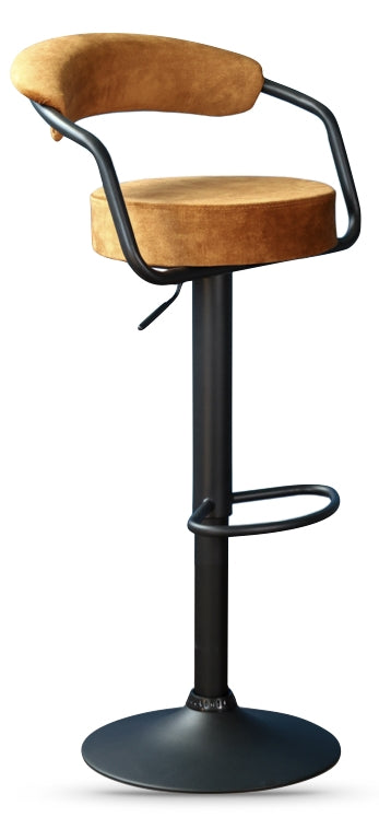 AM Velvet Hanna Bar Stool