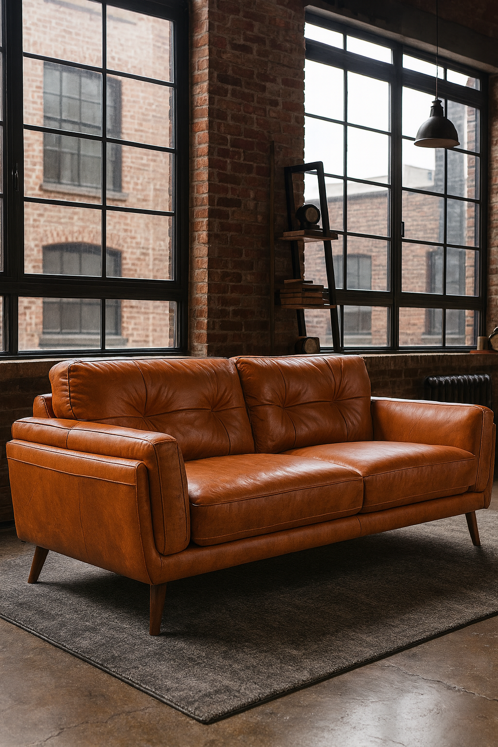 HT Lora Sofa 2.5 Seater High Grade Leather