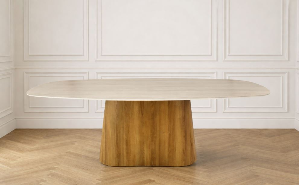 Zi Rome Organic Ceramic Dining Table – 215 cm