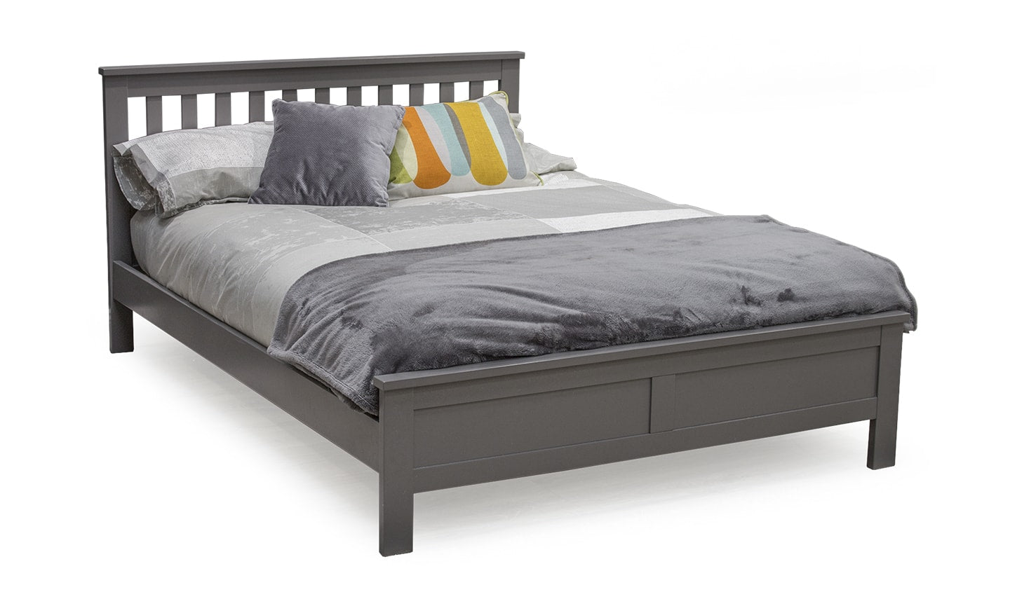 VL Willow Double bed - 4' 6 Grey