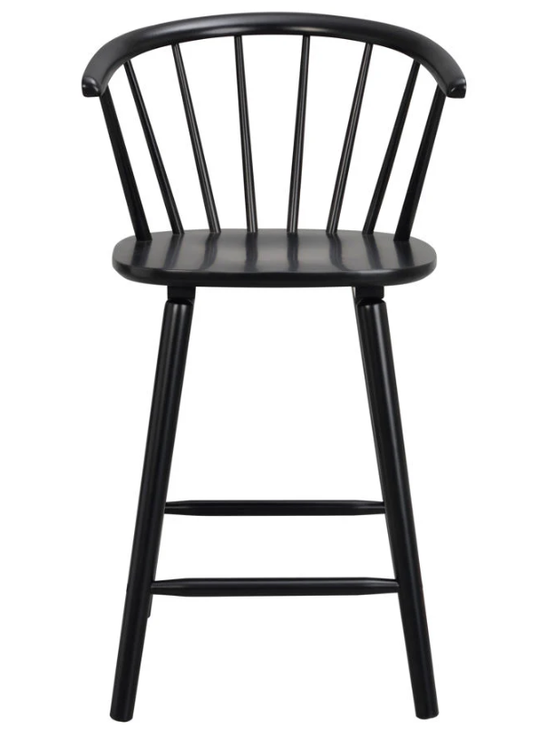 RO Carmen Bar Chair Black