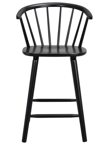 RO Carmen Bar Chair Black