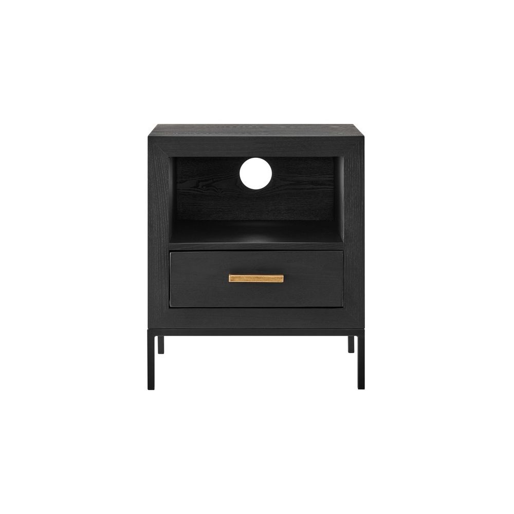 DAX Black Night Table/Side Table