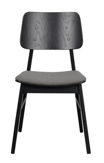 RO Nagano Chair Black/Dark Grey