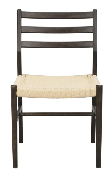 Harlan Chair – Solid Oak &amp; Braided Paper Cord | Mid-Century Design