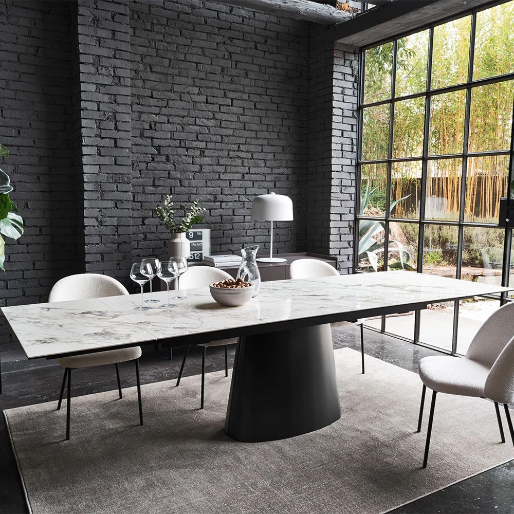 Connubia Ellisse CB4858-R 200 Extendable Ceramic Dining Table 200x100cm