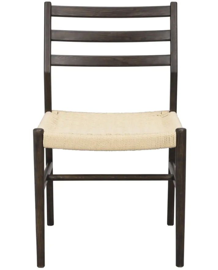 Harlan Chair – Solid Oak &amp; Braided Paper Cord | Mid-Century Design