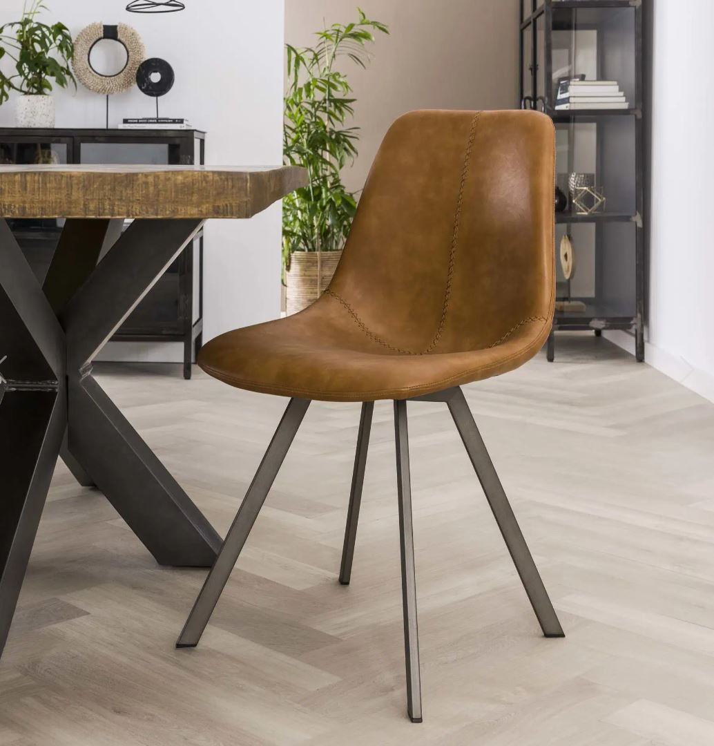 ZI CHAIR HELNA Brown