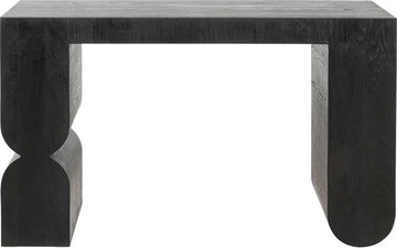 Kare Console Curve Black 120x76cm