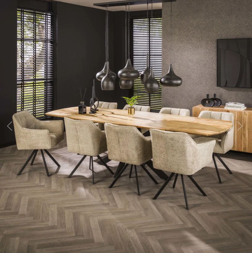 Artus Solid Wood Extending Dining Table 175/275 cm