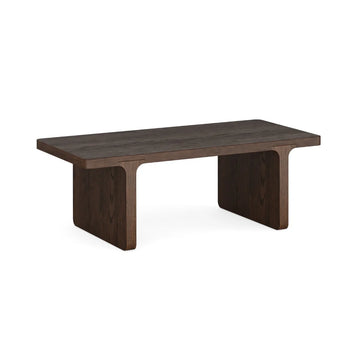 Malibu Walnut Rectangular Coffee Table