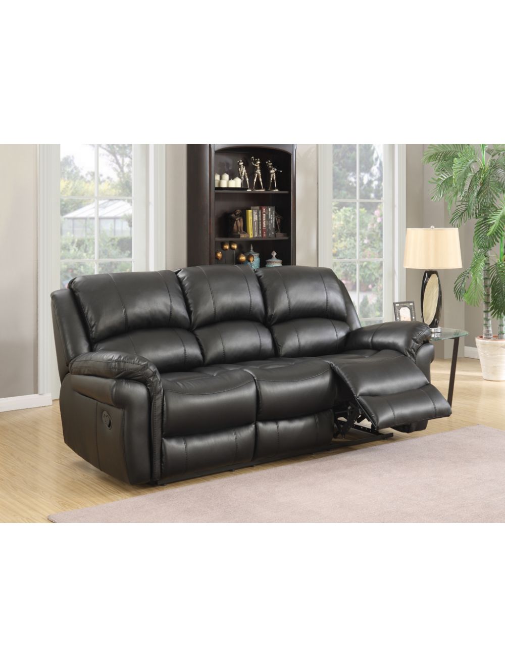 AM Farnham 3 Seater Black