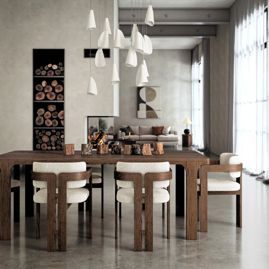 walnut table