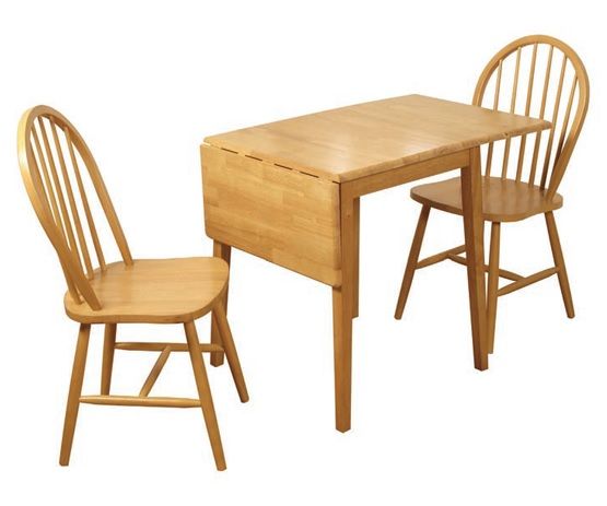 AM H/moon Drop Leaf Set HC Asm