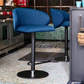 Connubia Swivel Bar Stool Tuka Fabric Gaslift