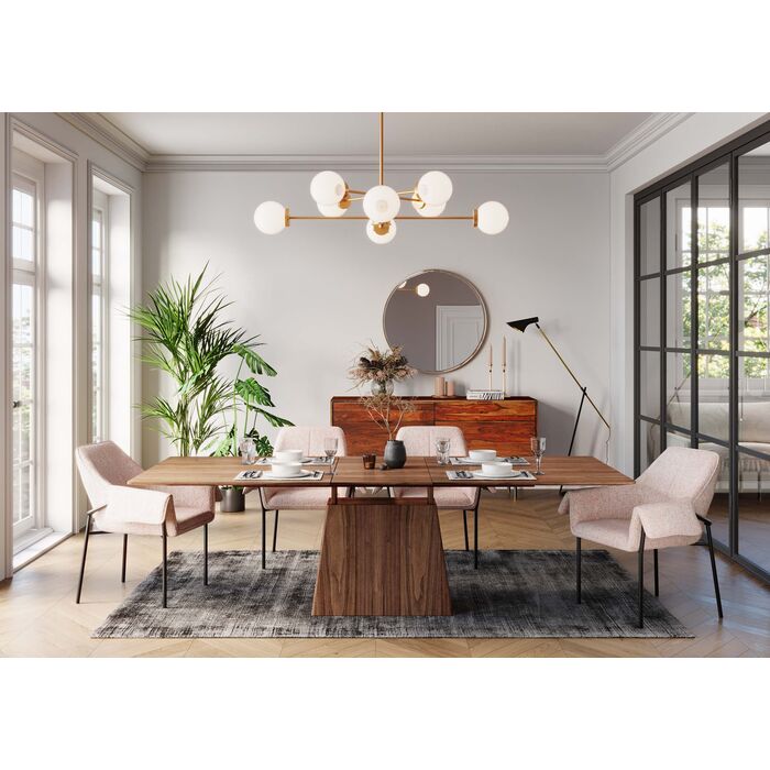 Extension Table Benvenuto Walnut 200(50)x110cm