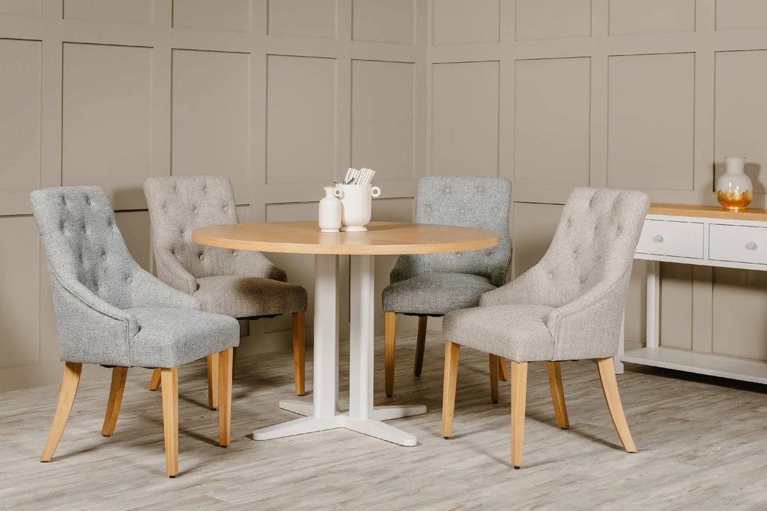 Freya Round Dining Table Natural
