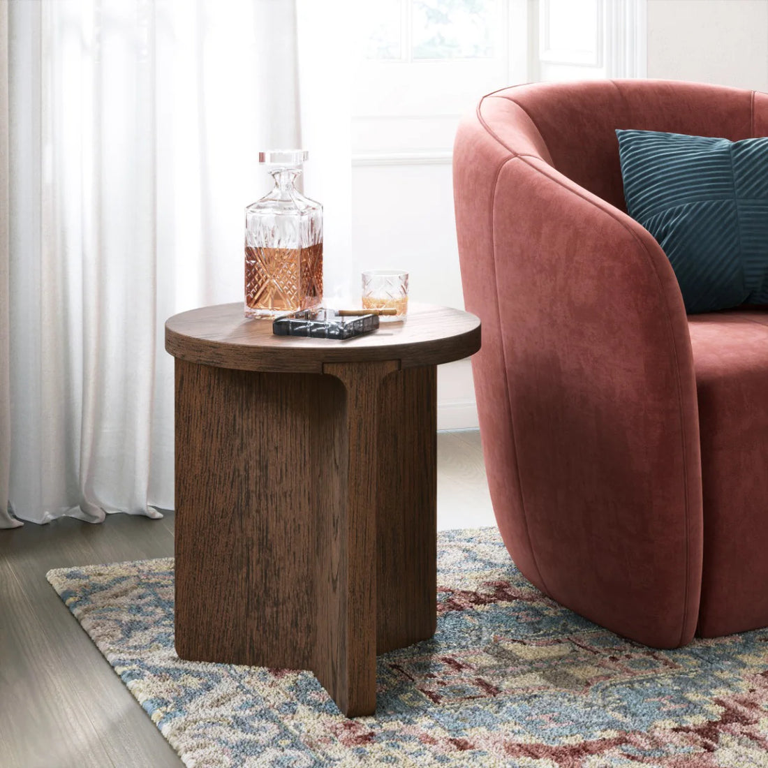 Malibu ROUND SIDE TABLE