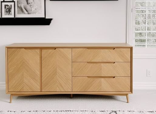 Orin Oak Herringbone 2 Door Large