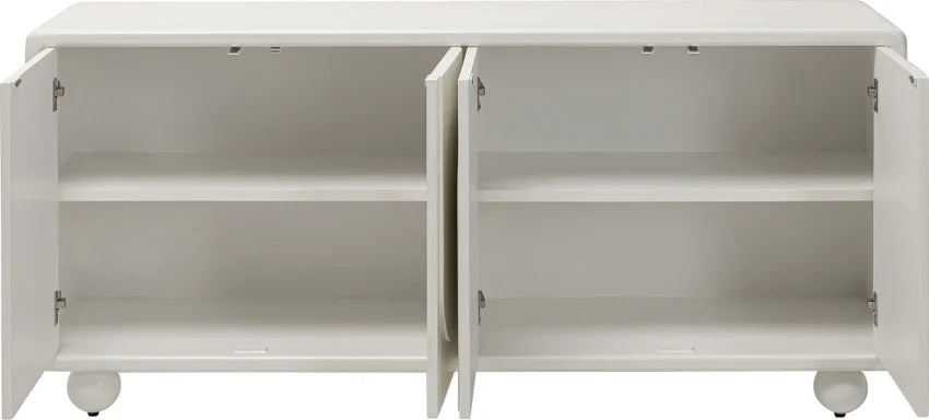 Kare Sideboard Paco White 160x75cm