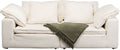 KARE Design Carole 3-Seat Sofa 90.6x44.1x30.3in White Beige