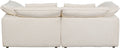 KARE Design Carole 3-Seat Sofa 90.6x44.1x30.3in White Beige