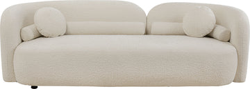 KARE Design Kelly Three-Seat Sofa White 88.6 in