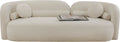 KARE Design Kelly Three-Seat Sofa White 88.6 in