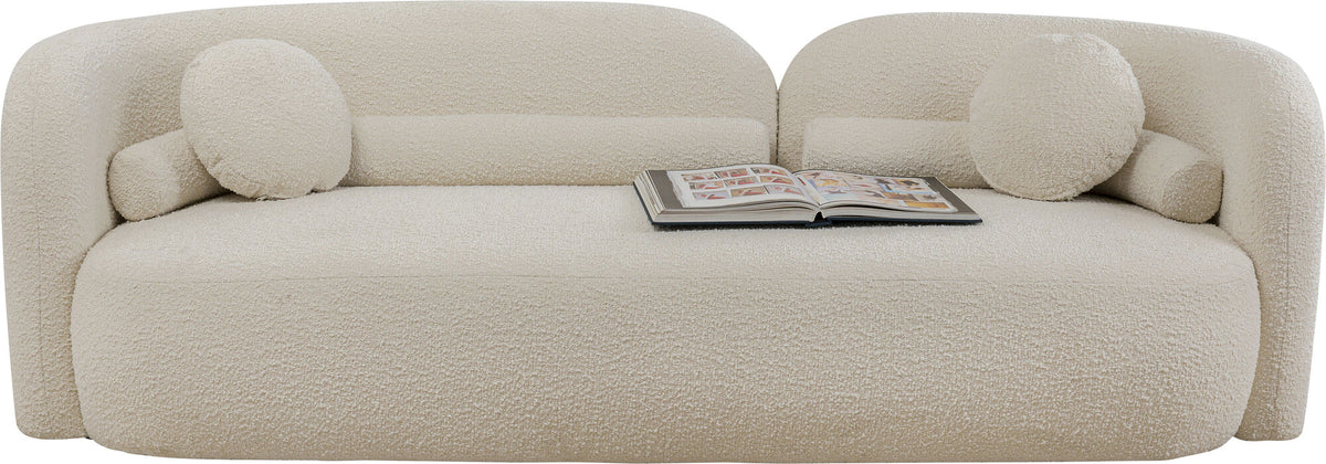 KARE Design Kelly Three-Seat Sofa White 88.6 in