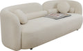 KARE Design Kelly Three-Seat Sofa White 88.6 in