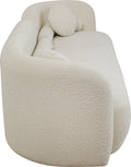 KARE Design Kelly Three-Seat Sofa White 88.6 in