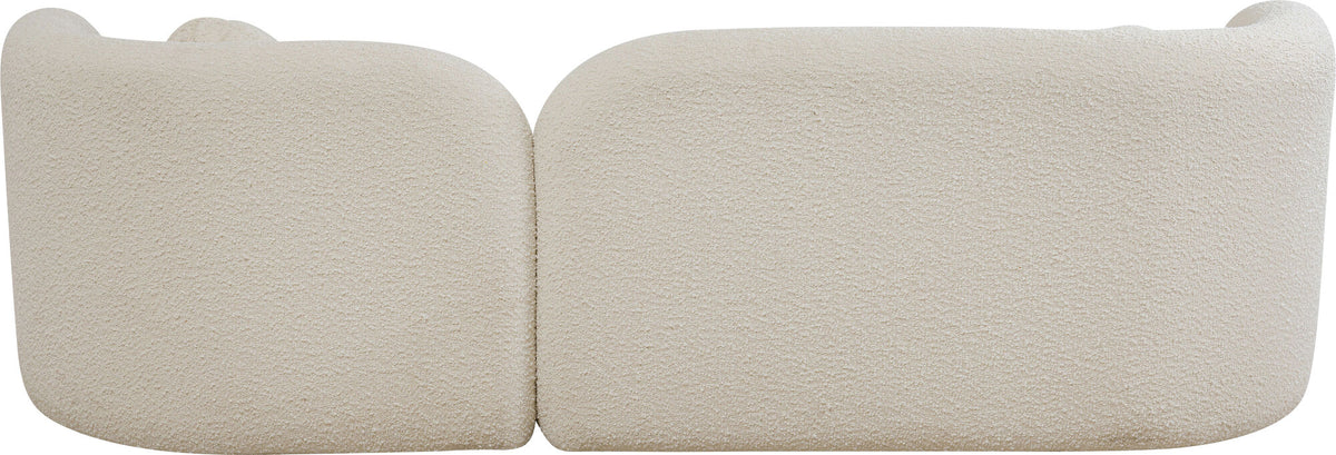 KARE Design Kelly Three-Seat Sofa White 88.6 in