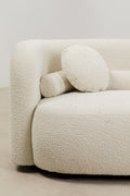 KARE Design Kelly Three-Seat Sofa White 88.6 in