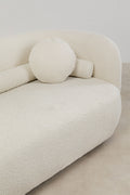 KARE Design Kelly Three-Seat Sofa White 88.6 in