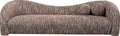 KARE Design Livia Melange 3-Seater Sofa Brown 102.8 in.