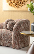 KARE Design Livia Melange 3-Seater Sofa Brown 102.8 in.