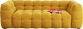 KARE Design Salamanca 3-Seater Sofa Yellow 94.5 in
