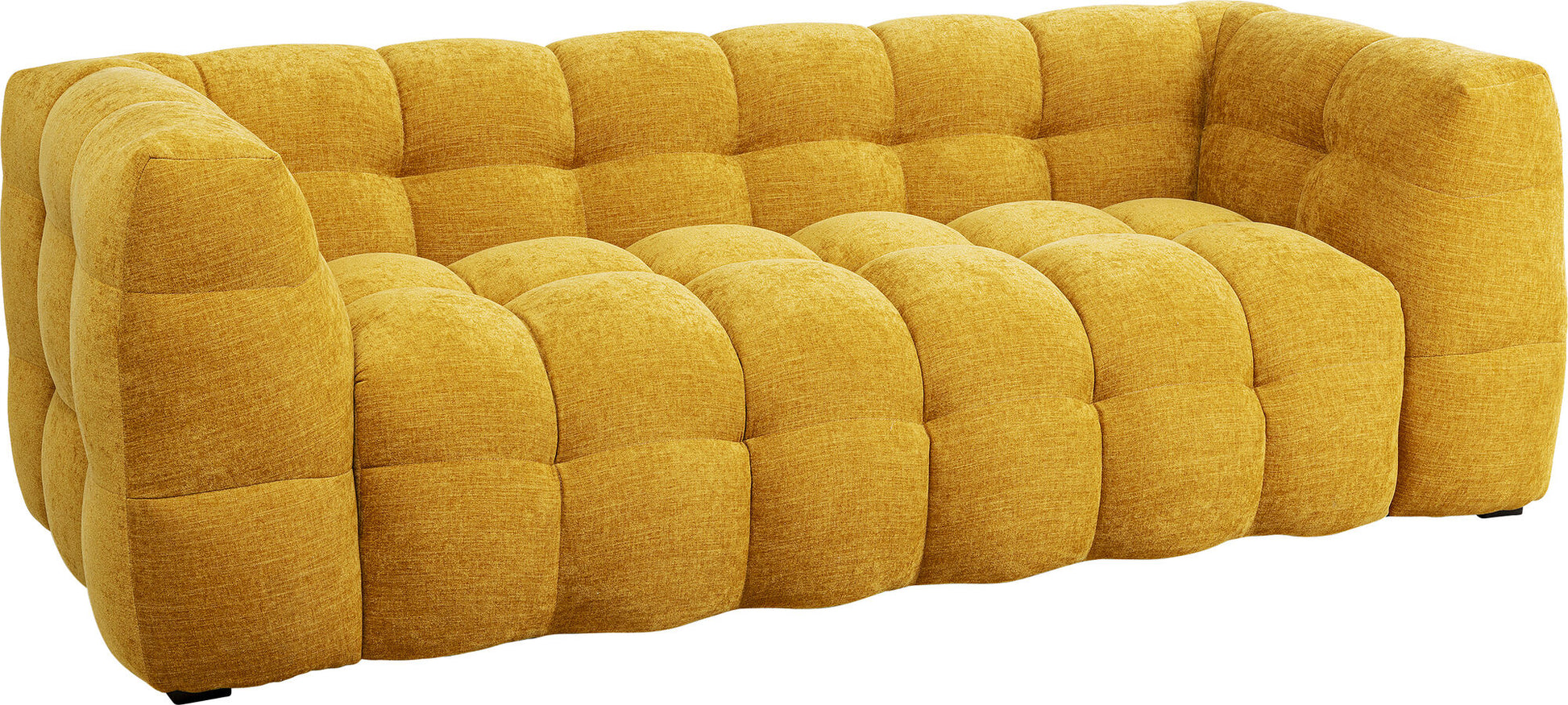 KARE Design Salamanca 3-Seater Sofa Yellow 94.5 in