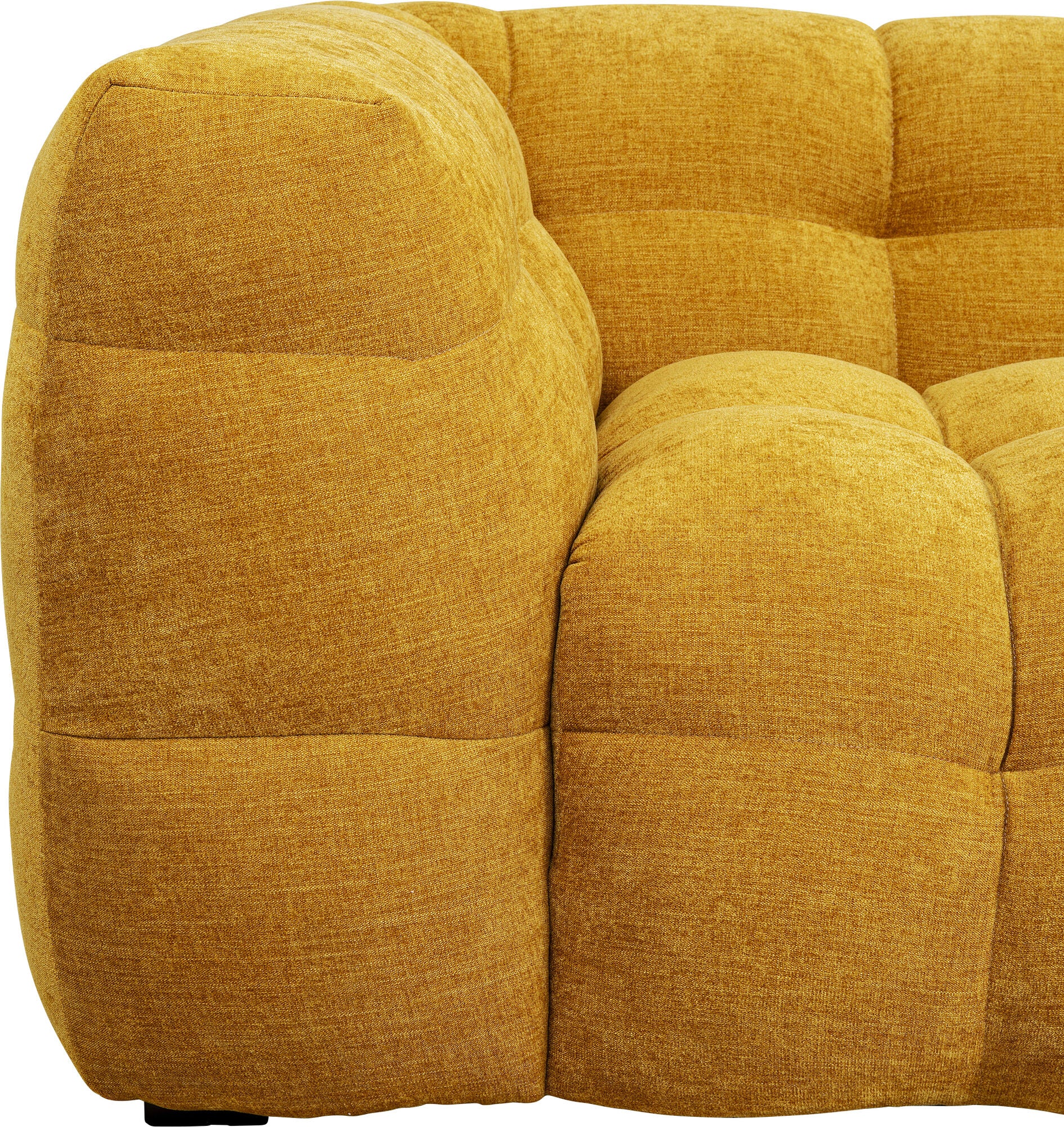 KARE Design Salamanca 3-Seater Sofa Yellow 94.5 in