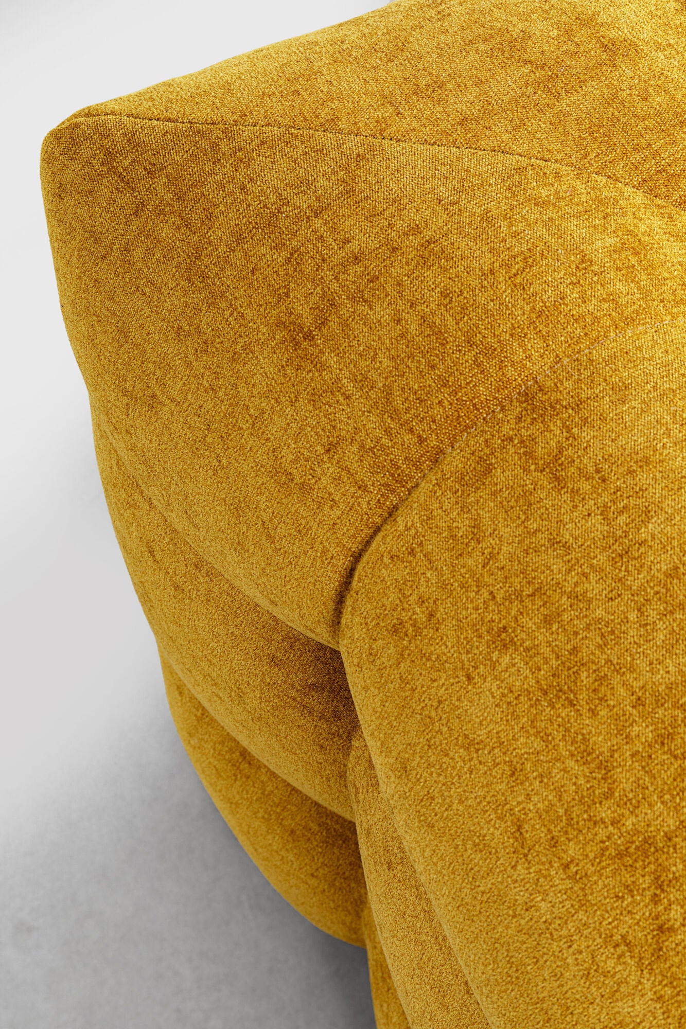 KARE Design Salamanca 3-Seater Sofa Yellow 94.5 in