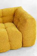 KARE Design Salamanca 3-Seater Sofa Yellow 94.5 in