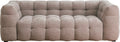 KARE Design Salamanca 3-Seat Sofa Gray 94.5 in.