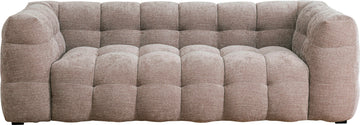 KARE Design Salamanca 3-Seat Sofa Gray 94.5 in.
