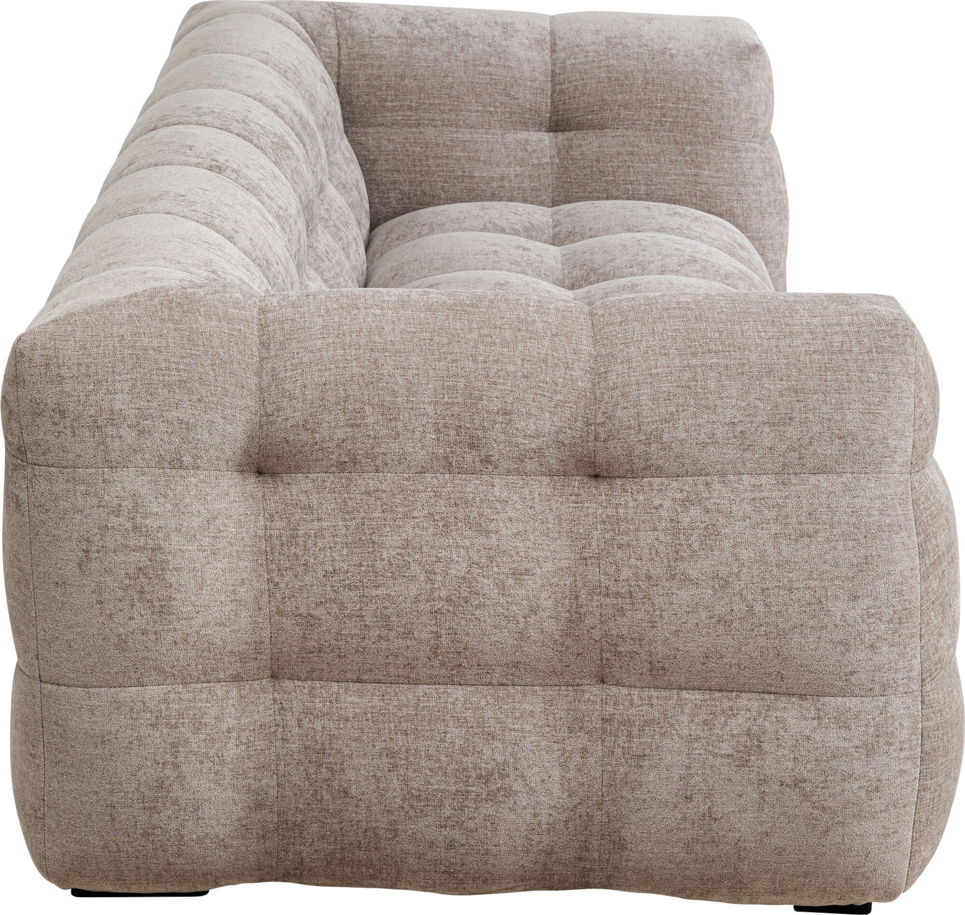 KARE Design Salamanca 3-Seat Sofa Gray 94.5 in.