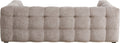 KARE Design Salamanca 3-Seat Sofa Gray 94.5 in.