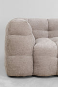 KARE Design Salamanca 3-Seat Sofa Gray 94.5 in.