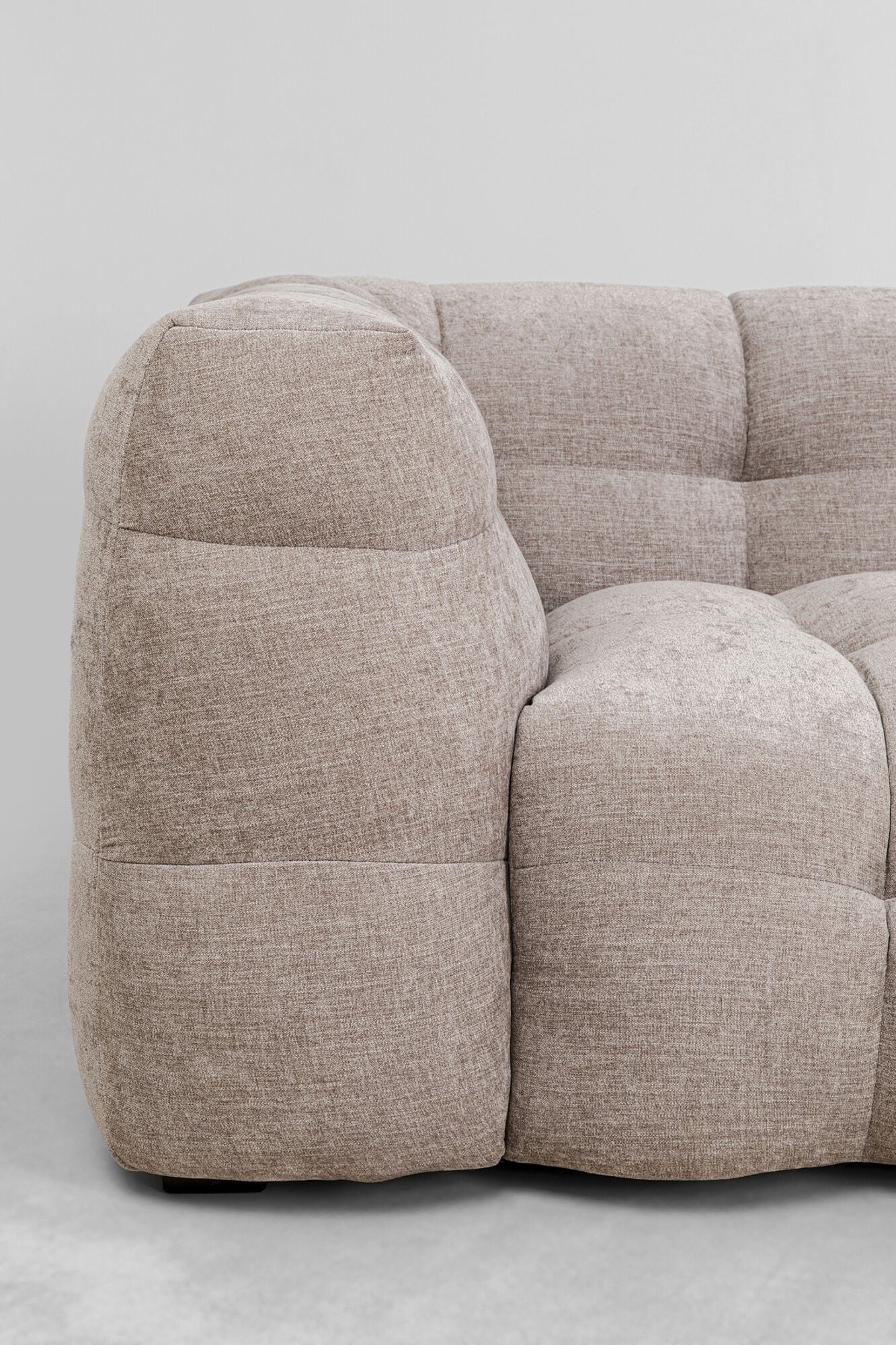 KARE Design Salamanca 3-Seat Sofa Gray 94.5 in.